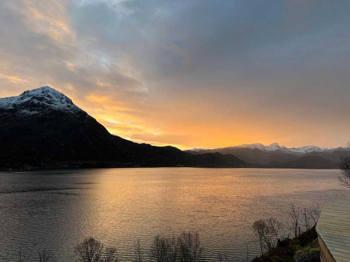 Lofoten Glampingdome Myrland Bagian luar foto