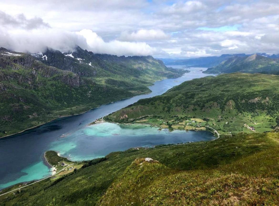 Lofoten Glampingdome Myrland Bagian luar foto