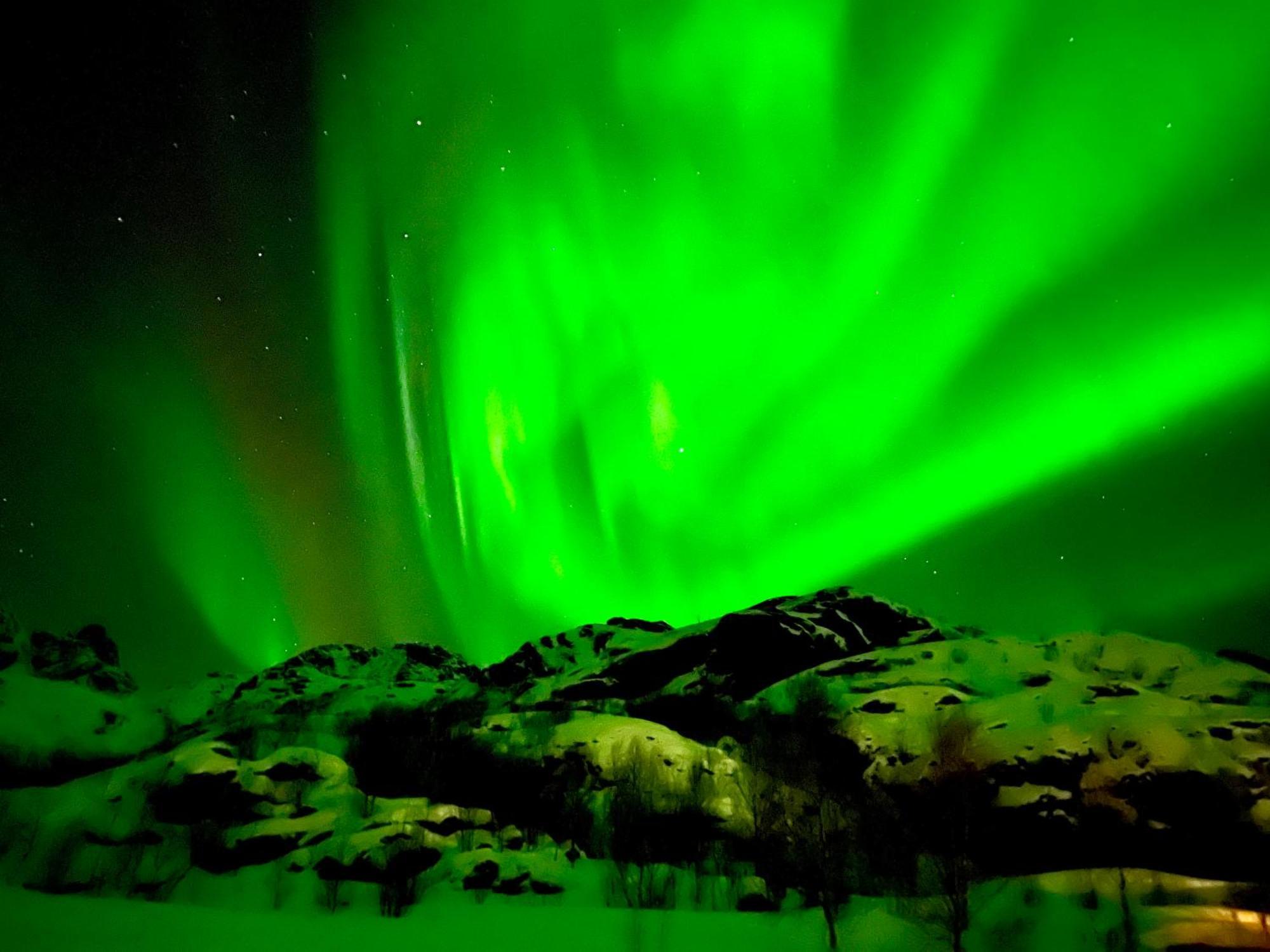 Lofoten Glampingdome Myrland Bagian luar foto