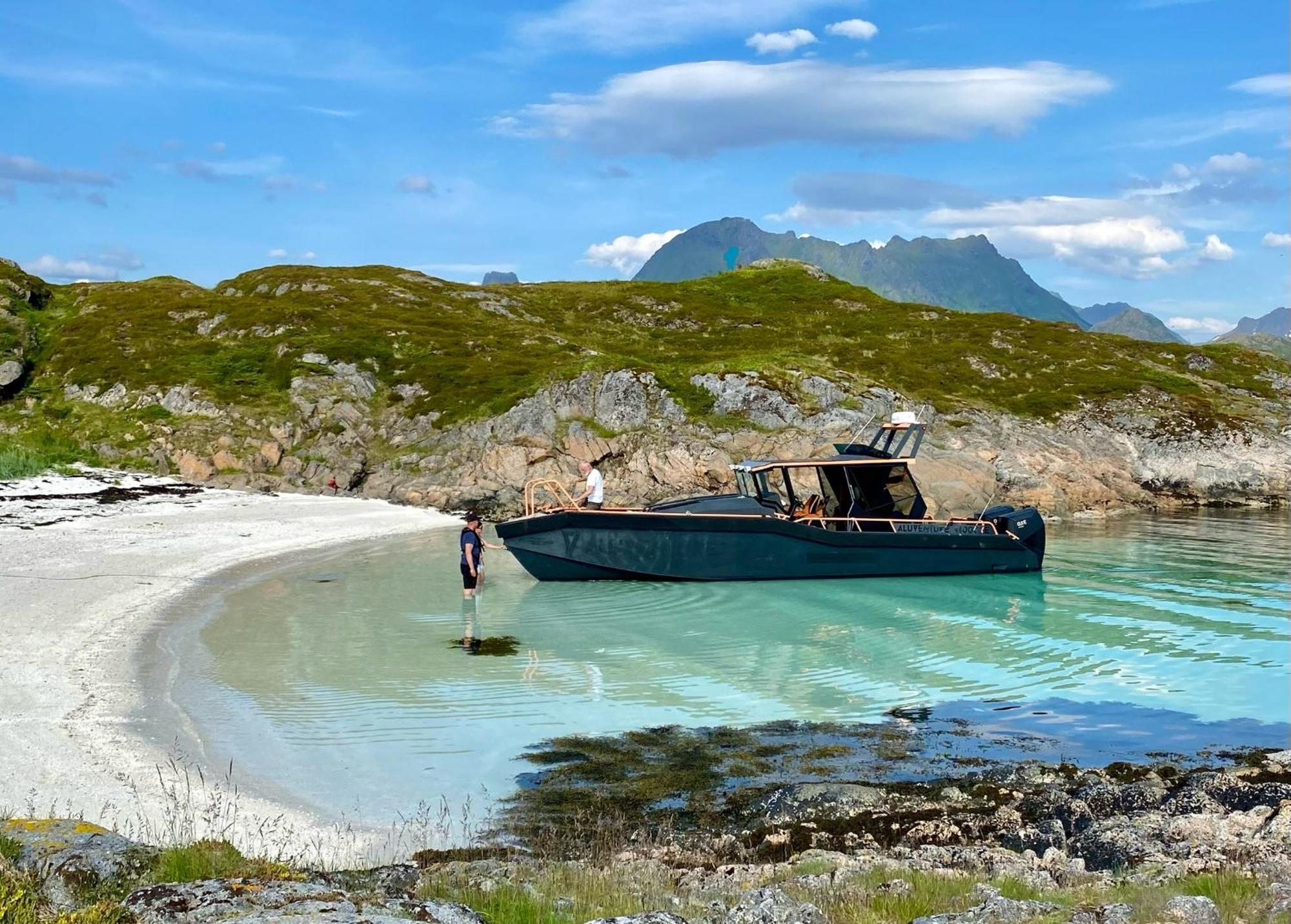 Lofoten Glampingdome Myrland Bagian luar foto